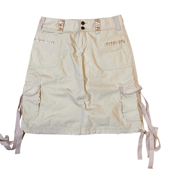 Joy Jeans Dresses & Skirts - 90s Vintage Joy Jeans Khaki Cargo Skirt